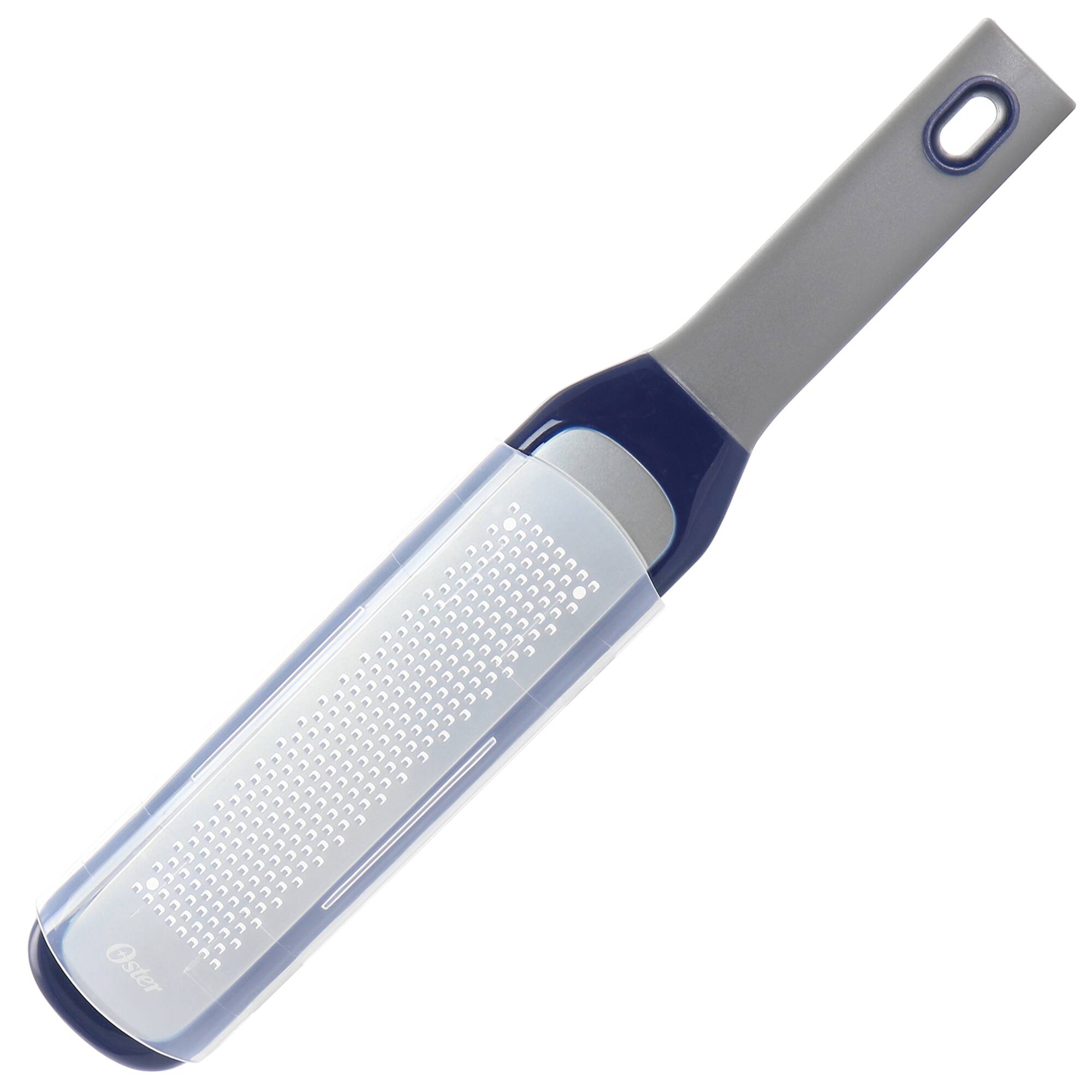 Oster Bluemarine Blue Stainless Steel Long Grater with Plastic Handle
